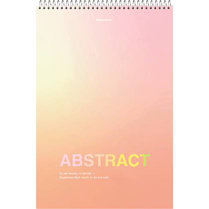 Блокнот "Abstract", А4, 80 листов, клетка, ассорти - 4