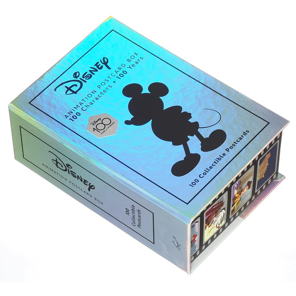 Открытки на английском языке "Disney. Animation Postcard Box: 100 Characters, 100 Years. 100 Collectible Postcards" - 3