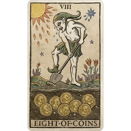 Карты "Таро Триумфы луны", Патрик Валенса - 6