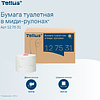 Бумага туалетная Tellus Комфорт T6, в миди-рулонах 100 м, 2 слоя - 8
