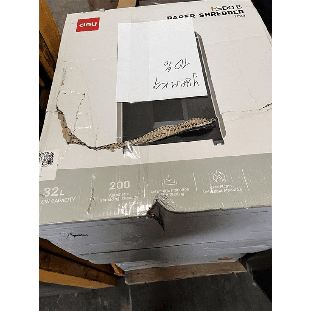 Шредер Deli ET089 (ET089), черный, -10% - 8