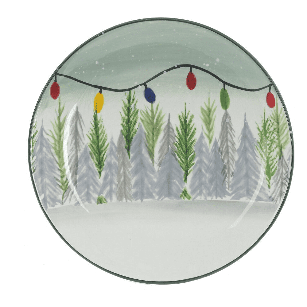 Тарелка керамическая "Сказочная пора", 23.5 см, разноцветный