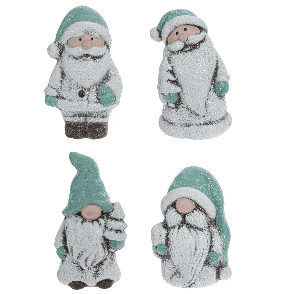 Фигурка "Снеговик, Дед Мороз", 4х7 см, ассорти