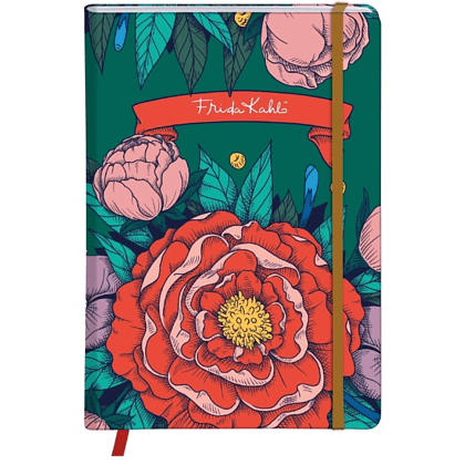 Блокнот "Frida Kahlo", А5, 80 листов, линейка, ассорти
