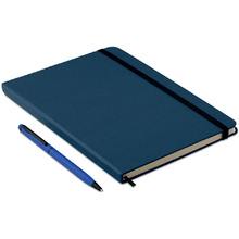 Набор блокнот A5+ручка шариковая автоматическая со стилусом "Neilo Set", синий