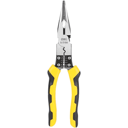 Длинногубцы Deli YS EDL101008, многофункциональные, 220 мм, комбинированные