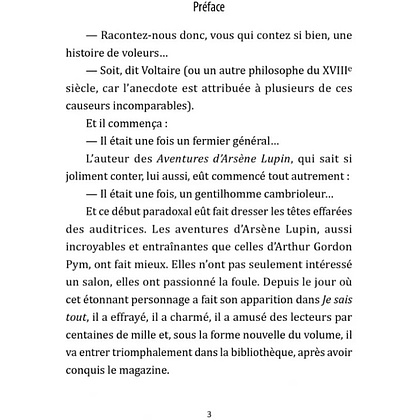 Книга на французском языке "Арсен Люпен - джентельмен-грабитель", Леблан М. - 3