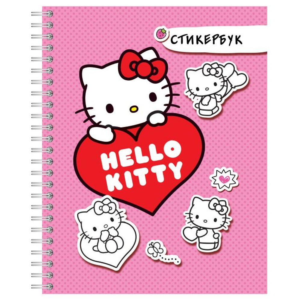 Блокнот "Hello Kitty: стикербук"