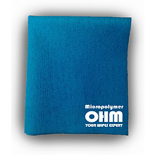 Салфетка из микроволокна "Микрополимер Классик", 35x40см, 1 шт, синий