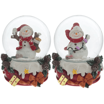 Фигурка "Снеговик", 7х7х9 см, ассорти