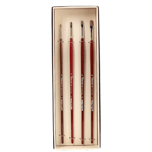 Набор кистей "Tintoretto. Roberto Ferri selection", синтетика, 4 шт.