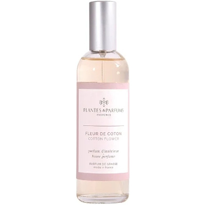 Духи интерьерные PLANTES&PARFUMS "Cotton Flower", 100 мл 