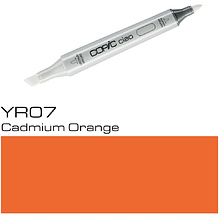 Маркер перманентный "Copic ciao", YR-07 оранжевый кадмий