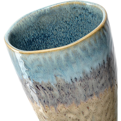 Чашка керамическая Leonardo "Matera", 300 мл, голубой, серый, бежевый - 2