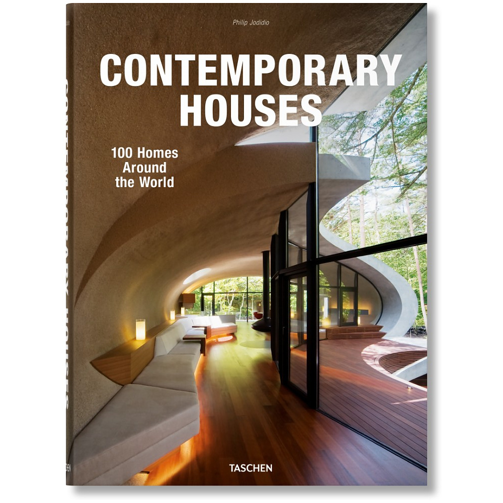 Книга на английском языке "100 Contemporary Houses", Philip Jodidio 