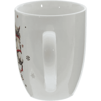 Кружка фарфоровая "Лошадь", 350 мл., разноцветный - 2