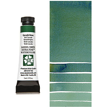 Краски акварельные "Daniel Smith", зеленый каскад, 5 мл, туба
