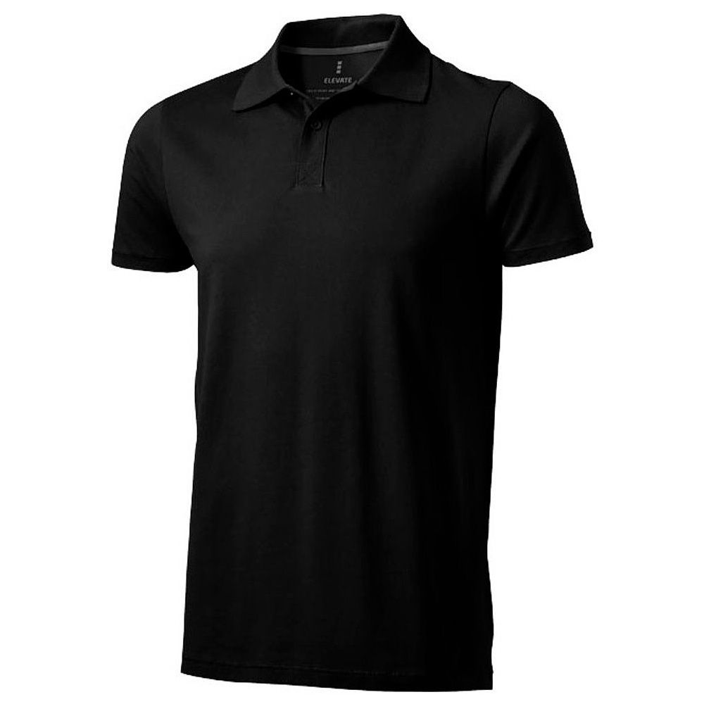 Рубашка-поло мужская "Seller", S, черный
