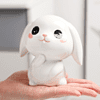 Копилка "Cute bunny", керамика, белый - 3