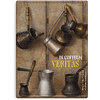 Чехол для карт "Coffee tradition", Игорь Свентицкий, натуральная кожа, разноцветный - 5