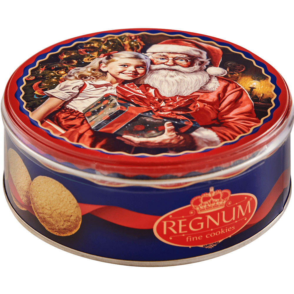 Печенье сдобное "Regnum" Новогоднее печенье, со сливочным маслом, 150 гр.