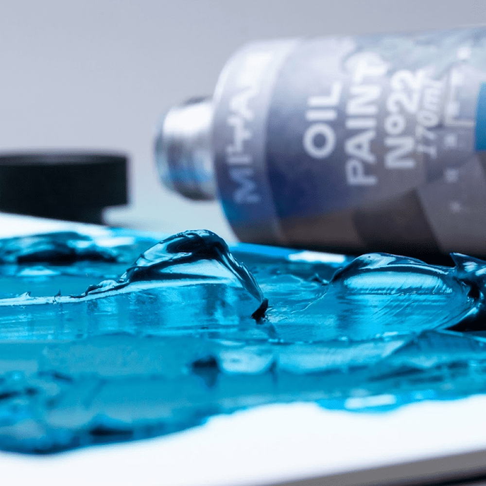 Краски масляные "HIMI.MIYA", ультрамарин, 170 мл., туба - 8