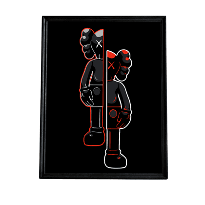 Картина по номерам "Kaws SPLIT"