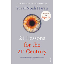 Книга на английском языке "21 Lessons for the 21st Century", Юваль Харари