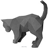 Набор для 3D моделирования "Кот Дымок", графитовый - 2
