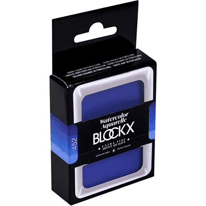 Краски акварельные "Blockx. Giant pan", 452 кобальт голубой, 18 мл., кювета - 4