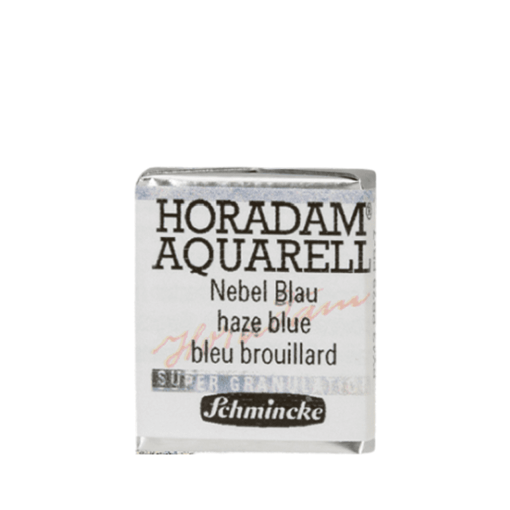 Краски акварельные "Schmincke Horadam", 967 синий haze, полукювета