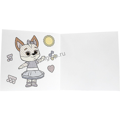 Раскраска водная "Моя первая водная раскраска. Кошечки-собачки" - 2