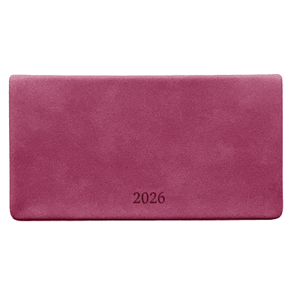 Еженедельник датированный "Soft" на 2026 год, А6, 128 страниц, красный