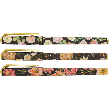 Ручка шариковая "PrimeWrite. Flora. Black night", 0.7 мм., пластиковая, масло, ассорти, синий - 2