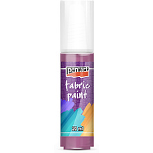 Краски для текстиля "Pentart Fabric paint", 20 мл, малиновый