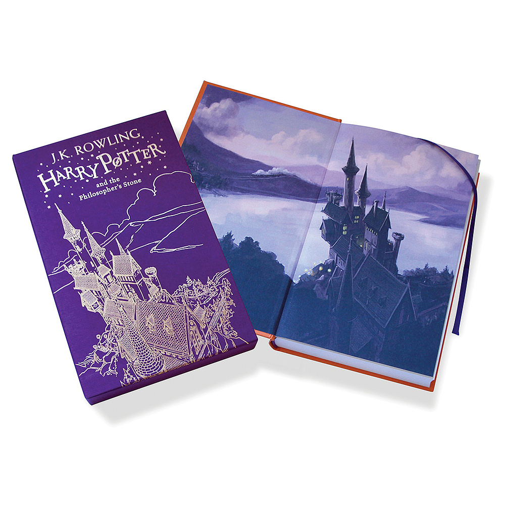 Книга на английском языке "Harry Potter and the Philosopher's Stone — box Slipcase HB", Rowling J.K.  - 3