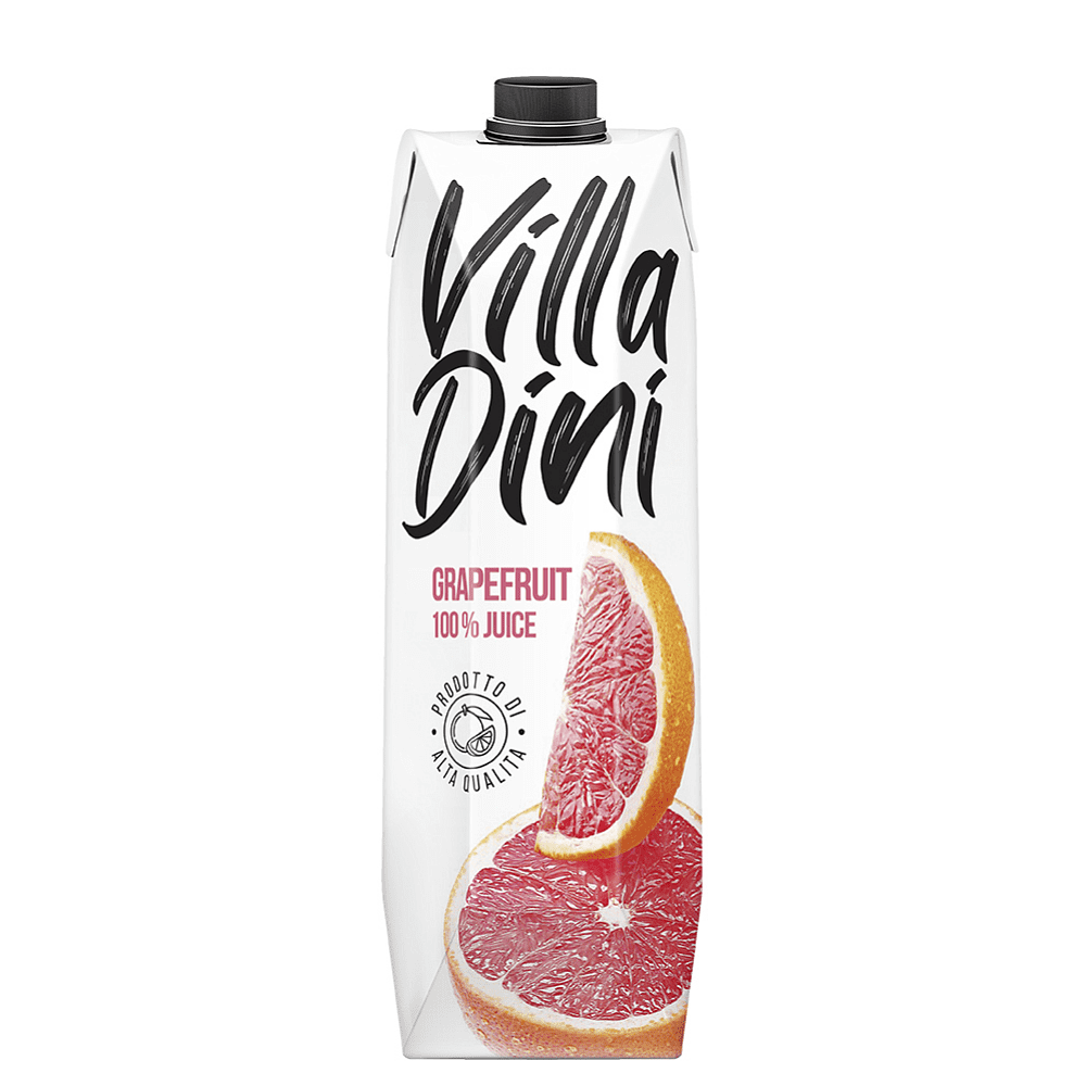 Сок "Villa Dini", грейпфрутовый, 1 л.