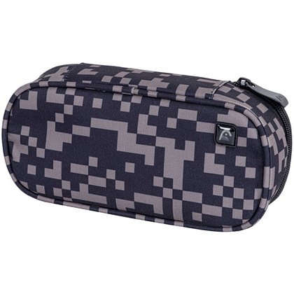 Пенал Astra "Grey bricks", 1 отделение, серый - 3