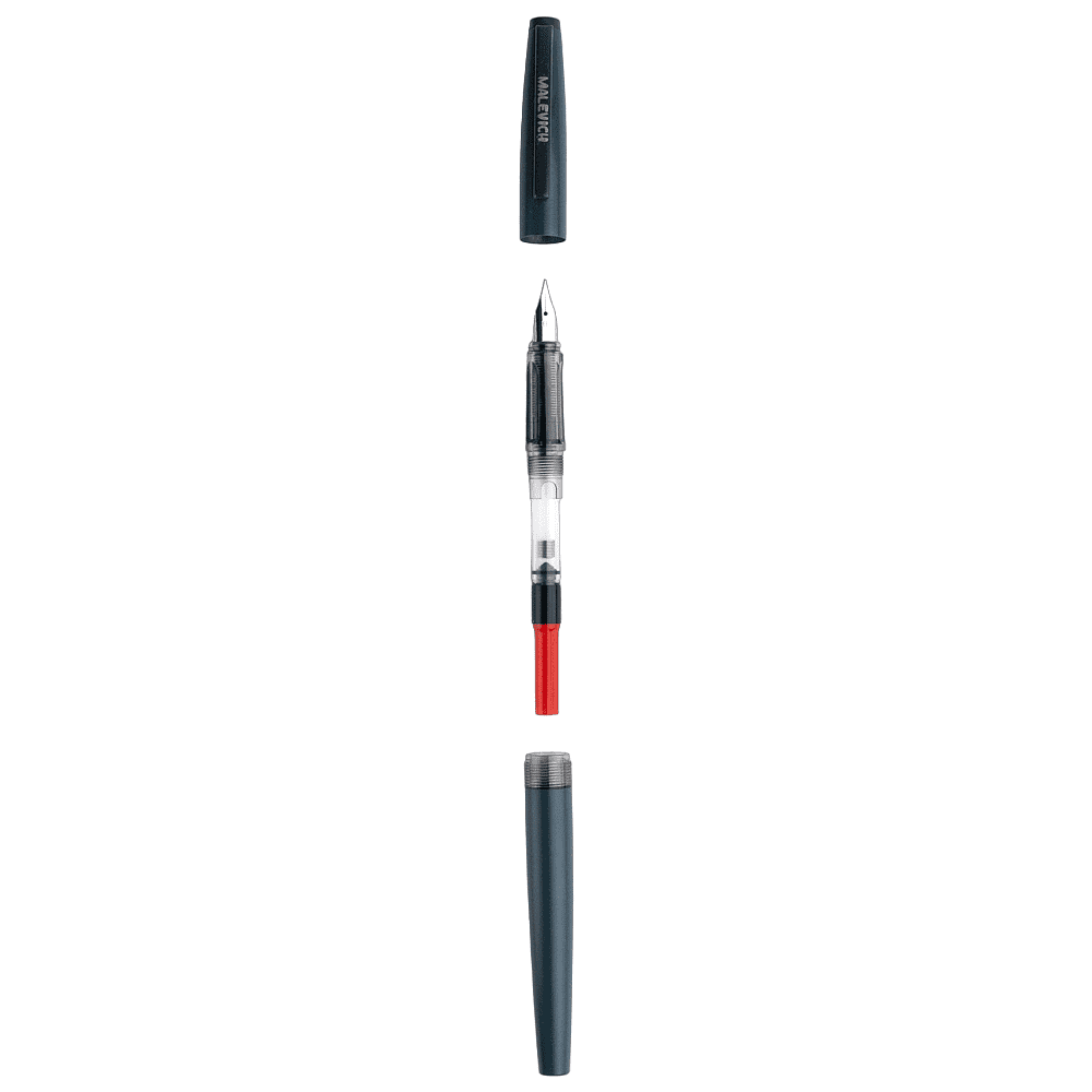 Ручка перьевая EF "Малевичъ", F, красный  - 2