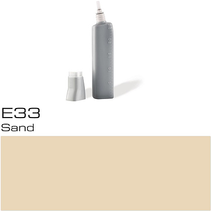 Чернила для заправки маркеров "Copic", E-33 песок