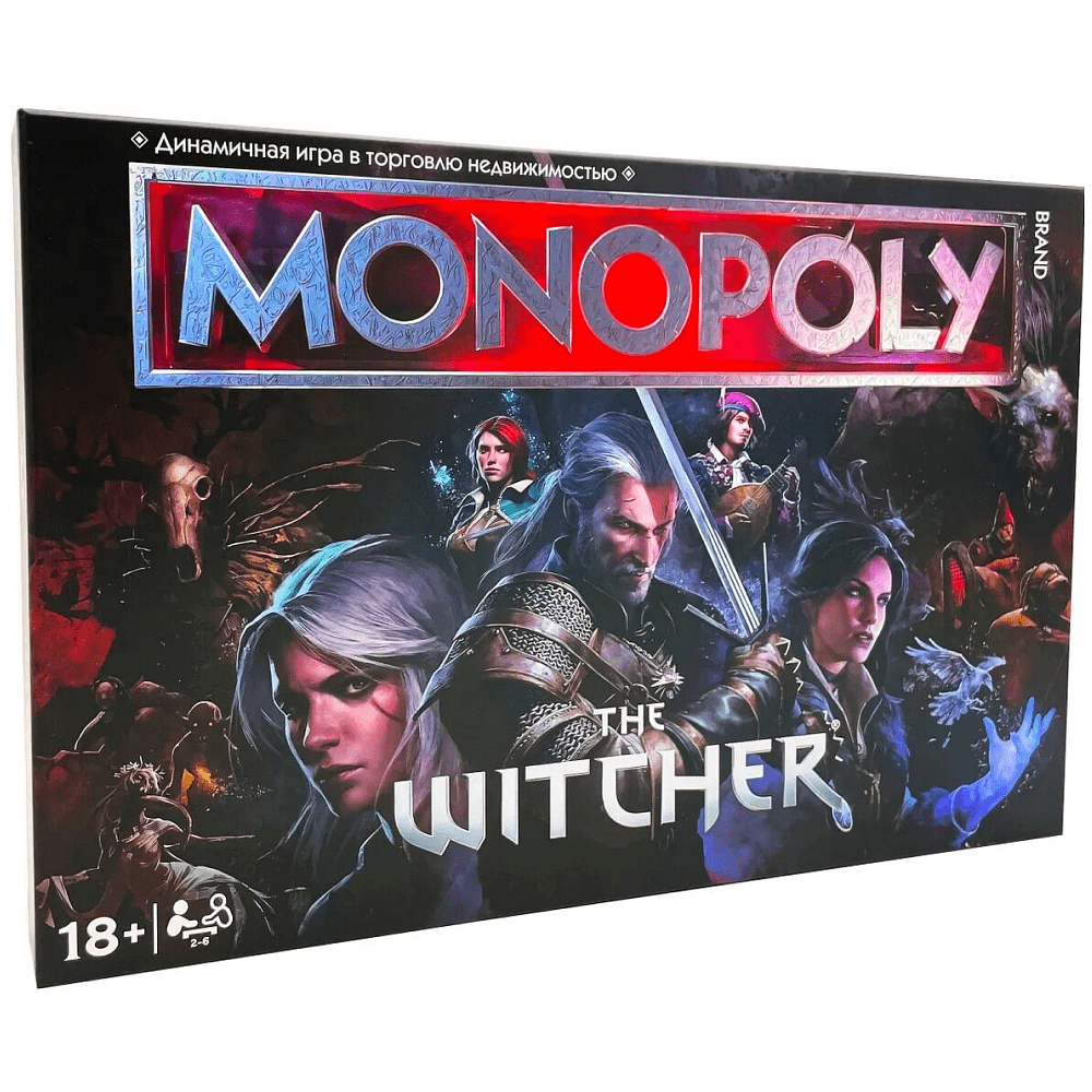 Игра настольная "Монополия: Ведьмак"