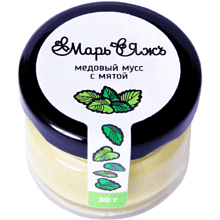 Медовый мусс "МарьЯжъ" с мятой, 30 гр 