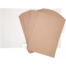 Блок бумаги для скетчинга "Sketch&Art", А4, 125 г/м2, 30 листов, крафт