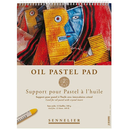 Блок бумаги для пастели "Oil Pastel Pad", 40x60 см, 340 г/м2, 12 листов