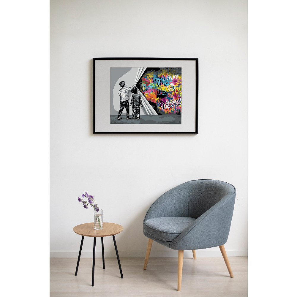 Картина по номерам "Искусство граффити" - 4 Картина по номерам "Искусство граффити" - 4