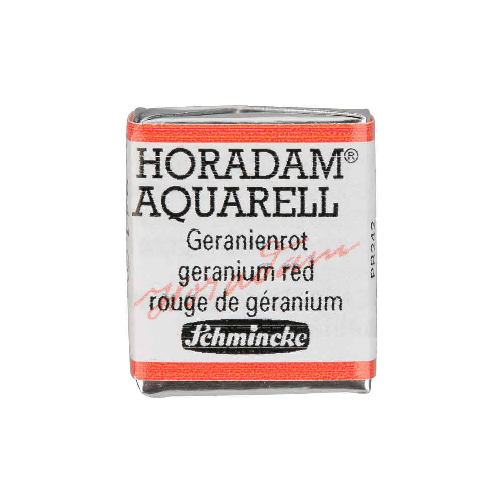 Краски акварельные "Schmincke Horadam", 341 гераниевая, полукювета