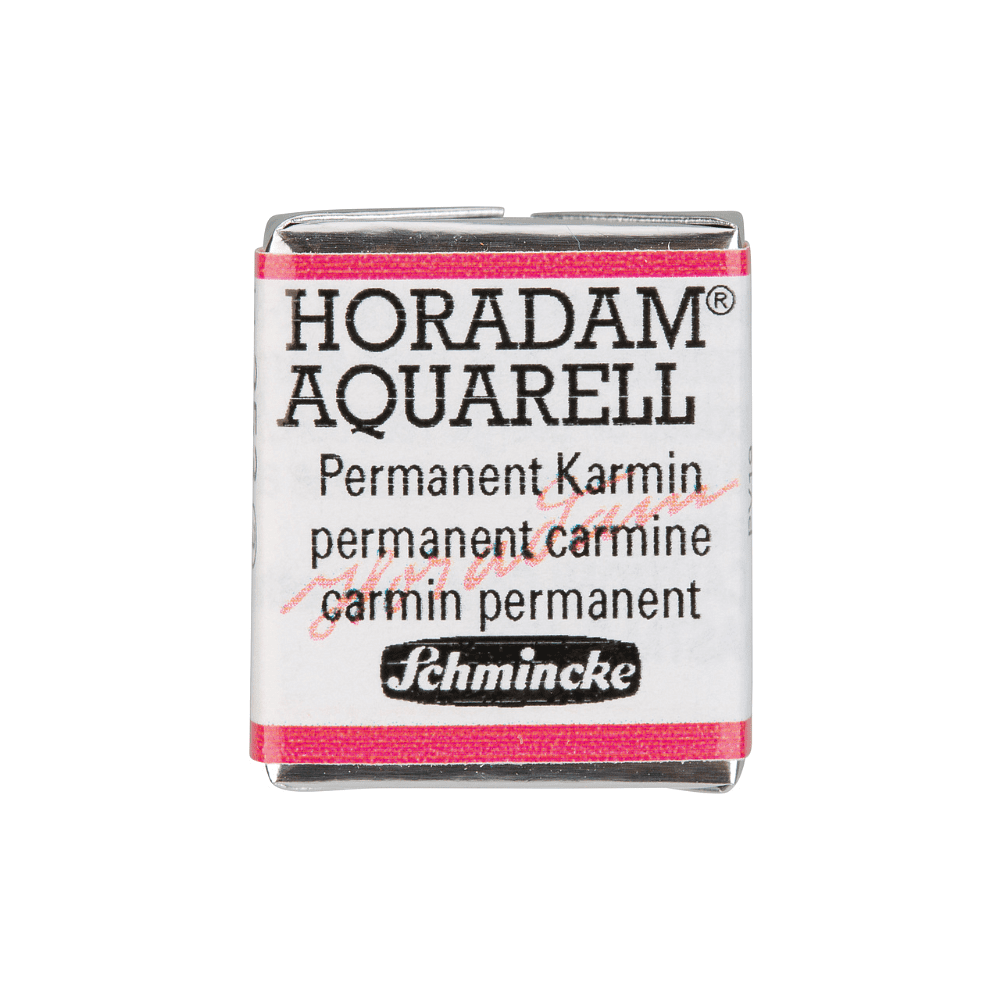 Краски акварельные "Schmincke Horadam", 353 кармин перманентный, полукювета