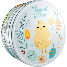 Печенье сдобное Regnum "Пасхальное",  в жестяной банке, 150 гр