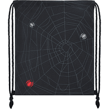 Мешок для обуви "Spider", черный