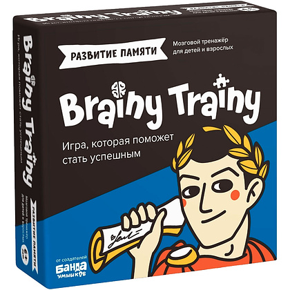 Игра настольная Brainy Trainy "Развитие памяти"